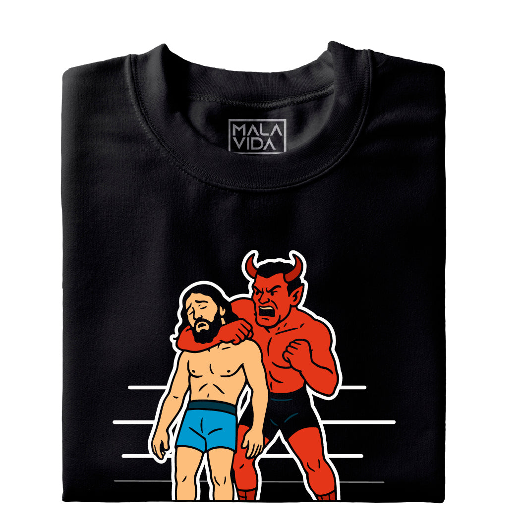 Jesus vs Satan Fight