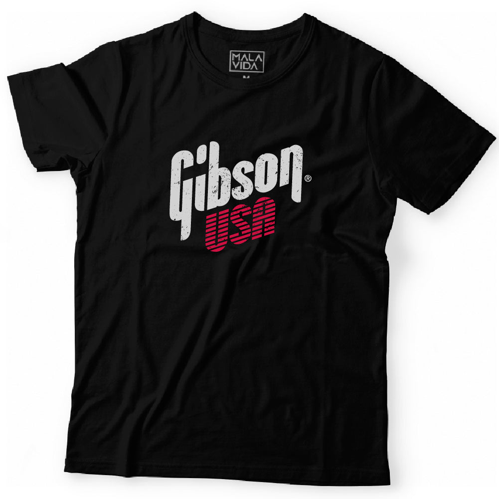 Gibson USA logo envejecido