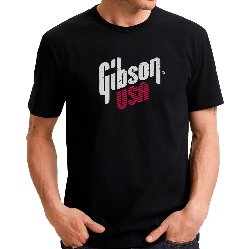 Gibson USA logo envejecido