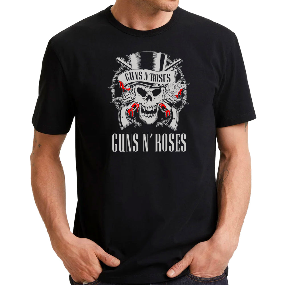 Guns n Roses skull logo 2