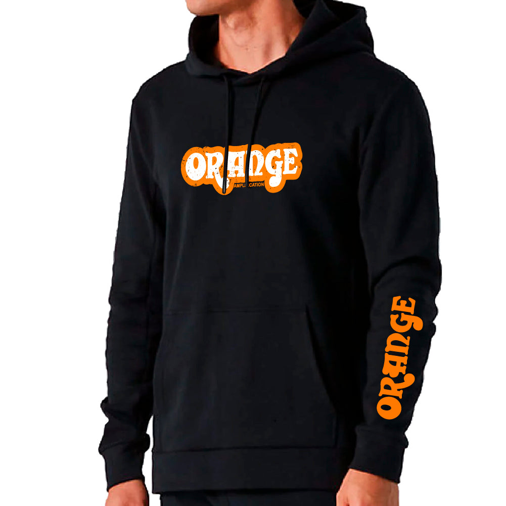 Orange amplification logo envejecido