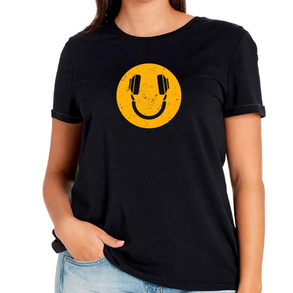 DJ smile face