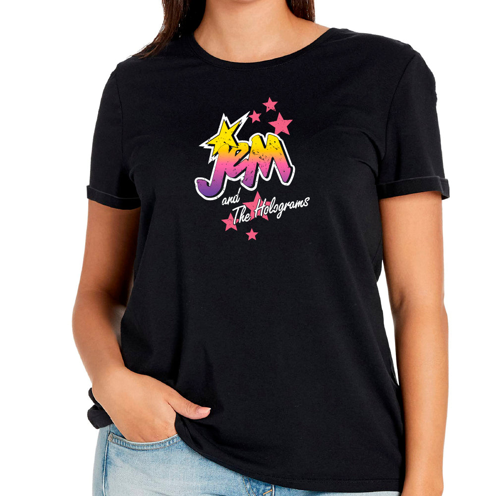 Jem and the Holograms grunge logo