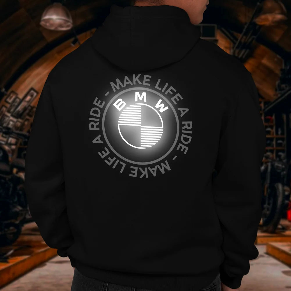 Hoodie Reflectivo motorrad 1
