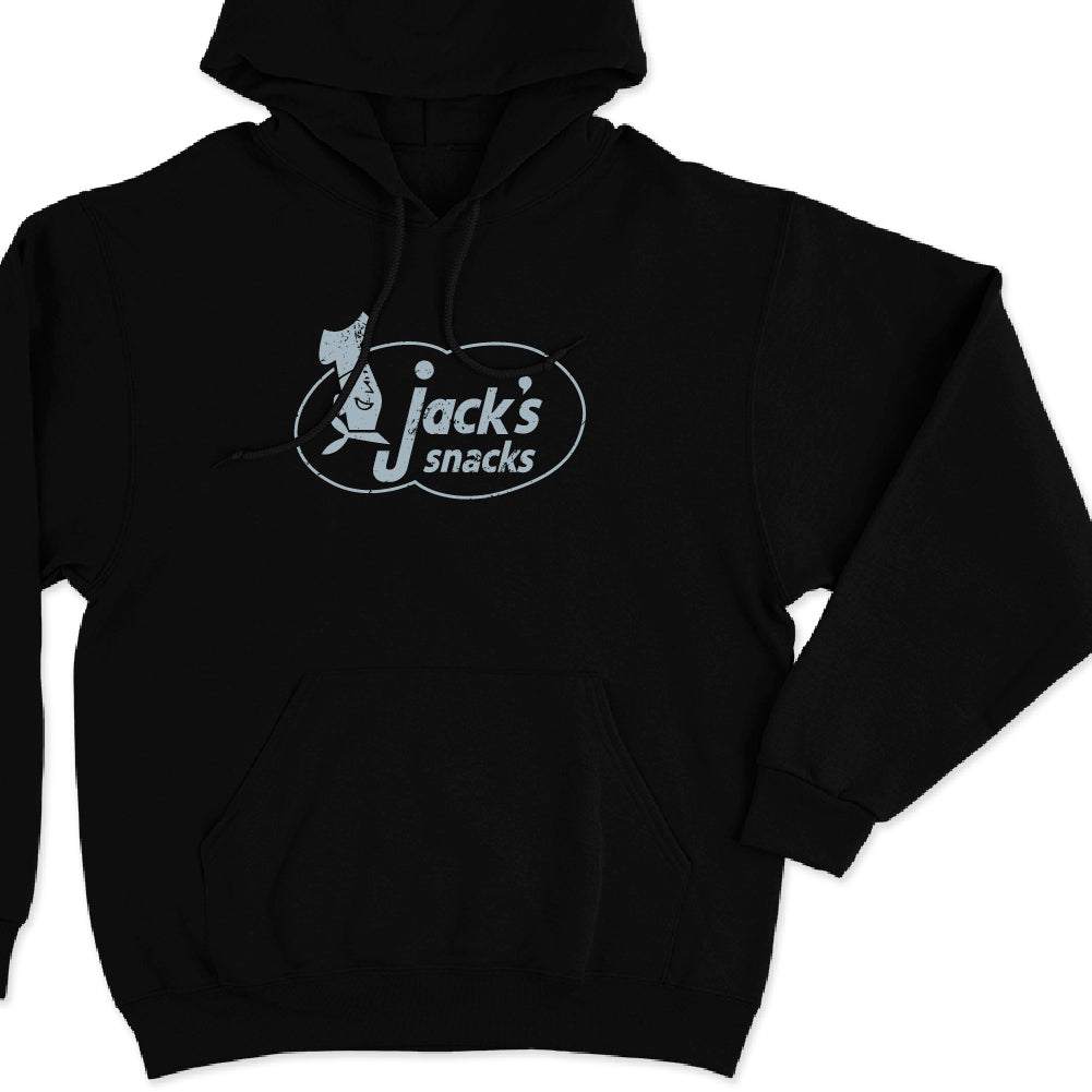 Jack's Snacks logo grunge