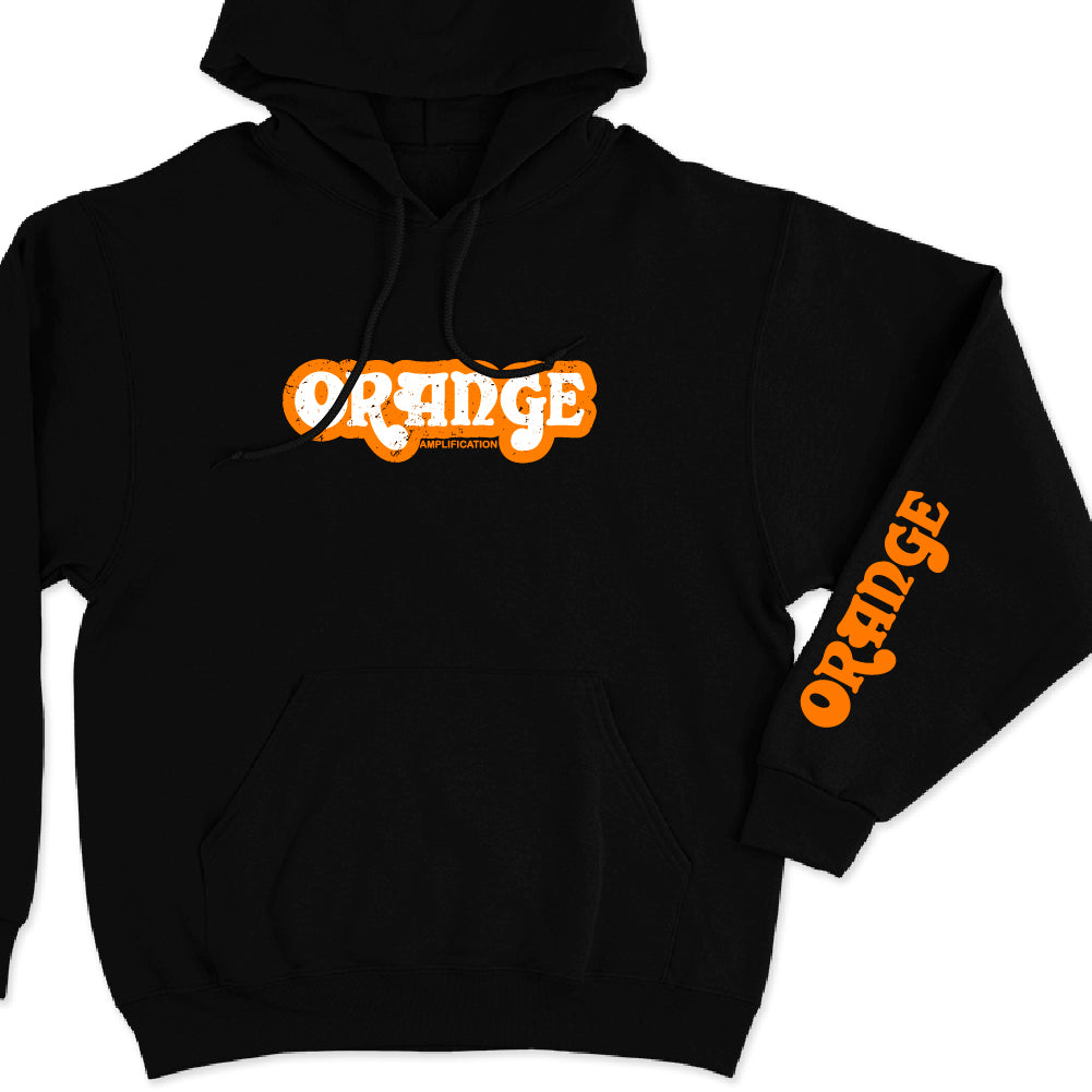Orange amplification logo envejecido
