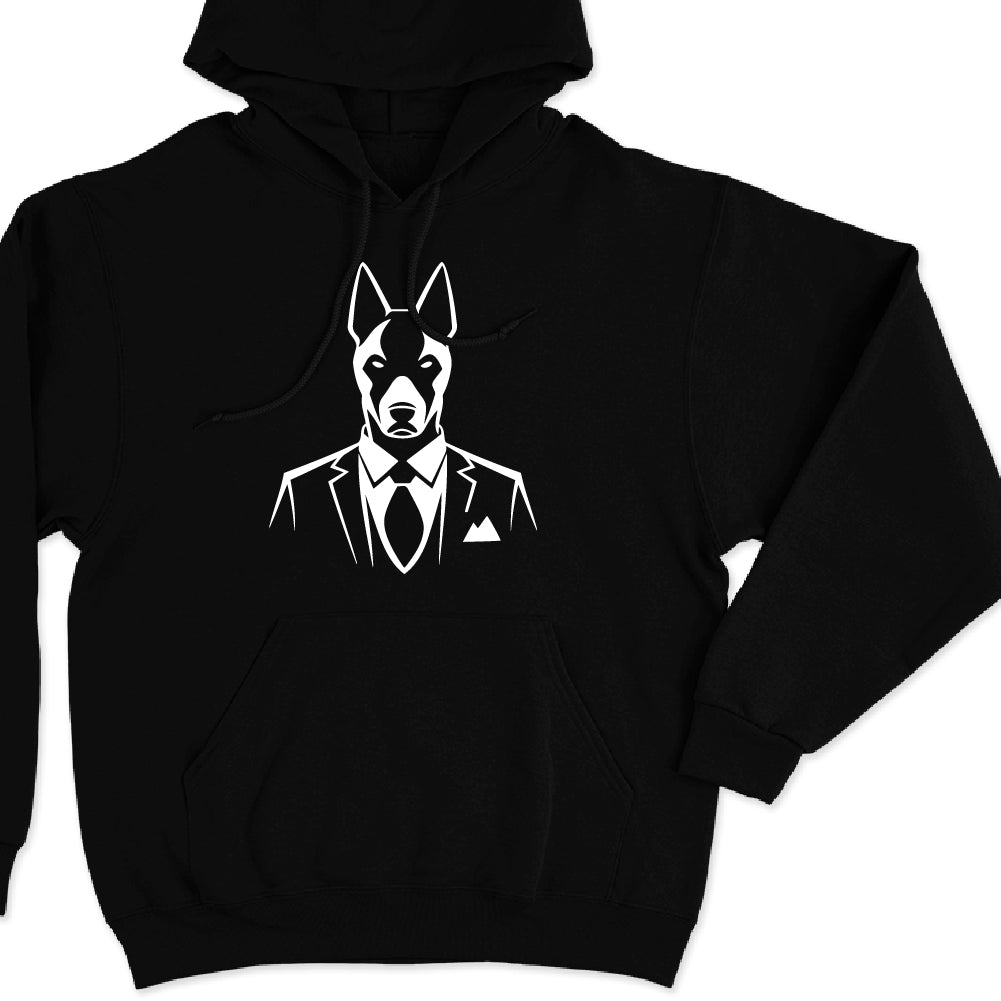 Doberman en traje