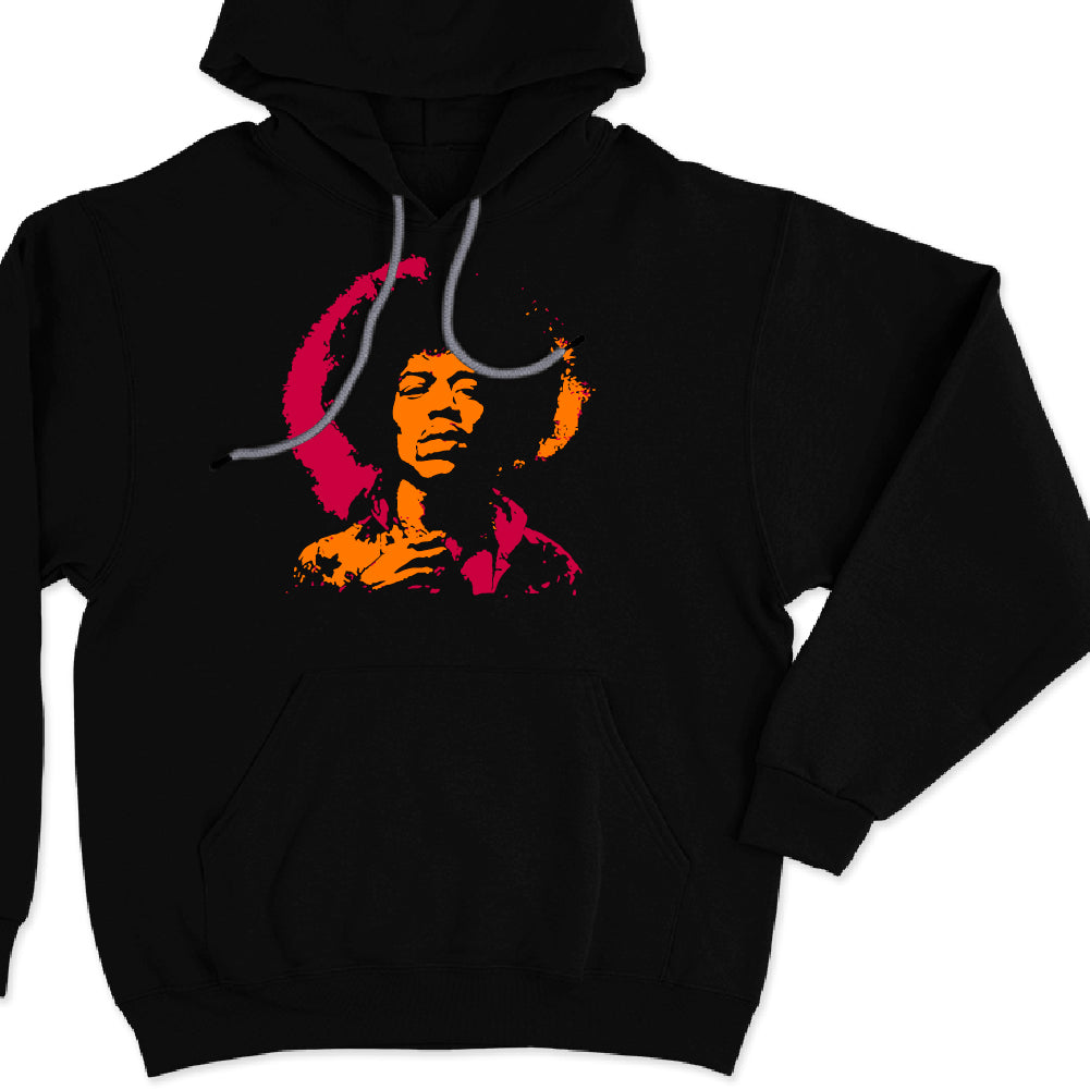 Jimi Hendrix duotone