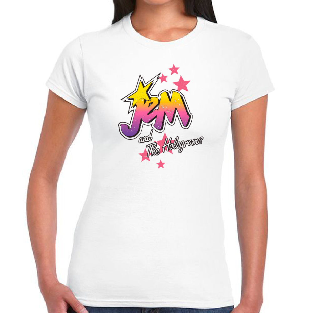 Jem and the Holograms grunge logo