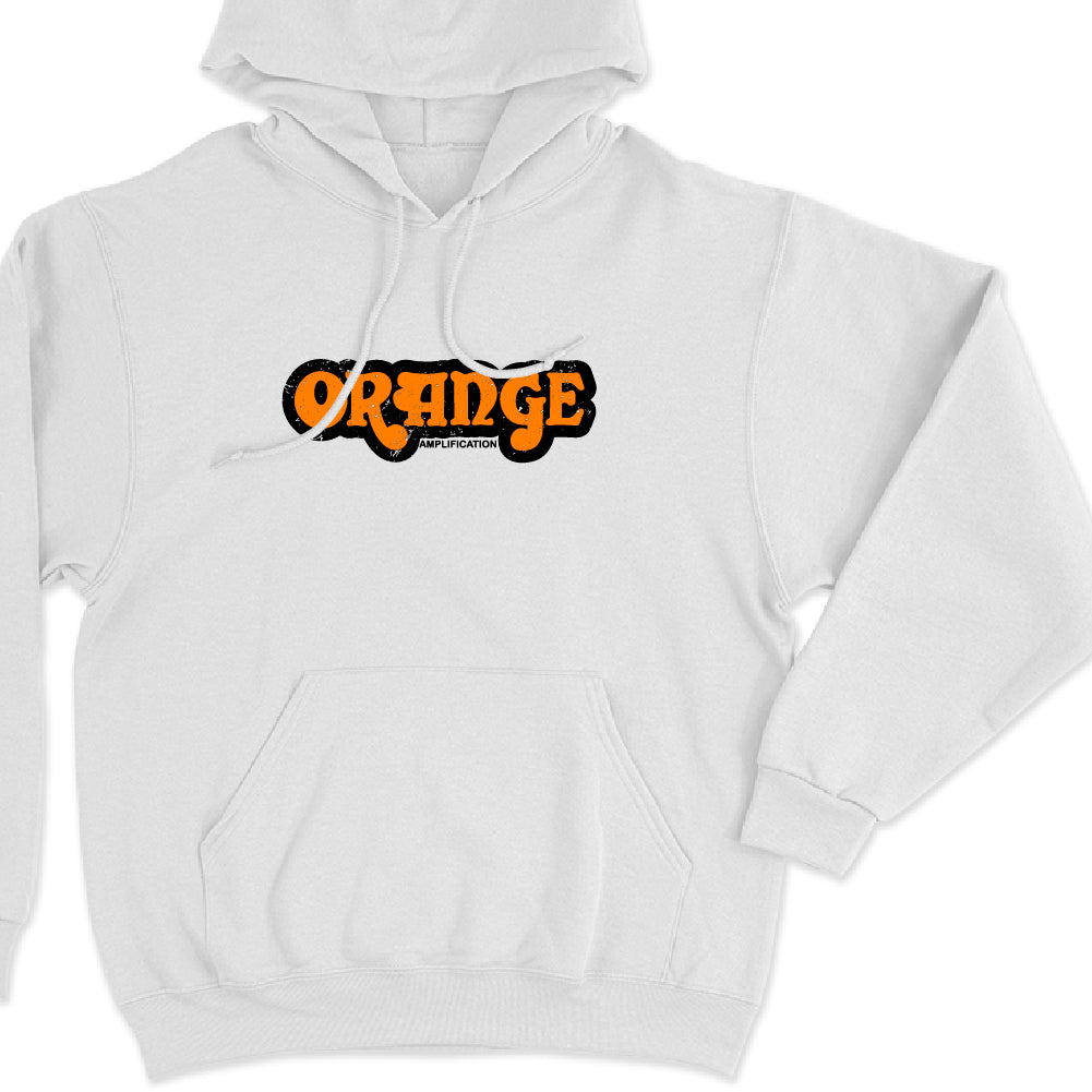 Orange amplification logo envejecido