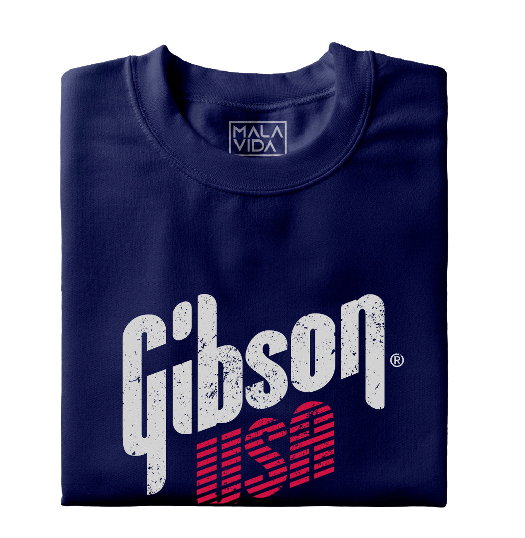 Gibson USA logo envejecido