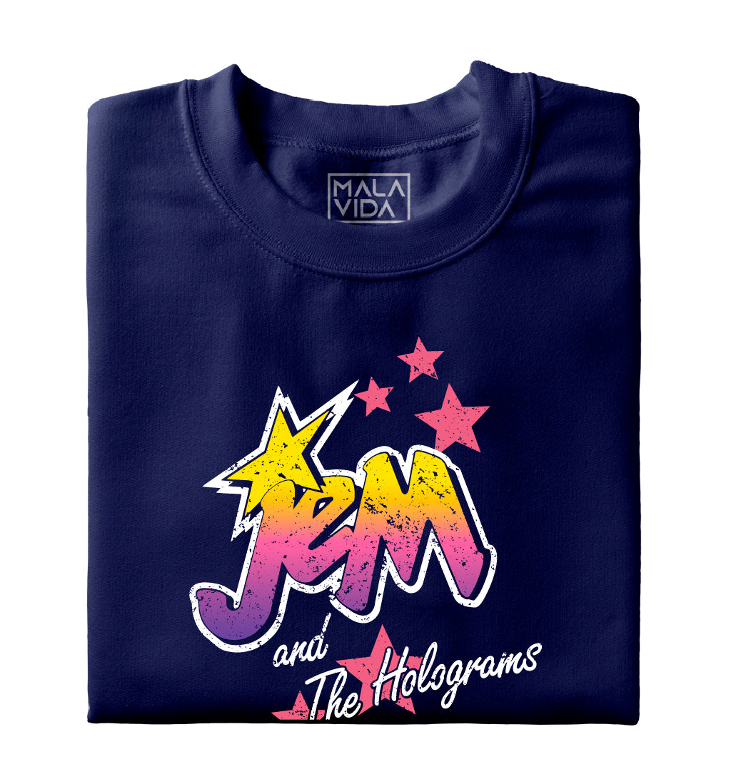 Jem and the Holograms grunge logo