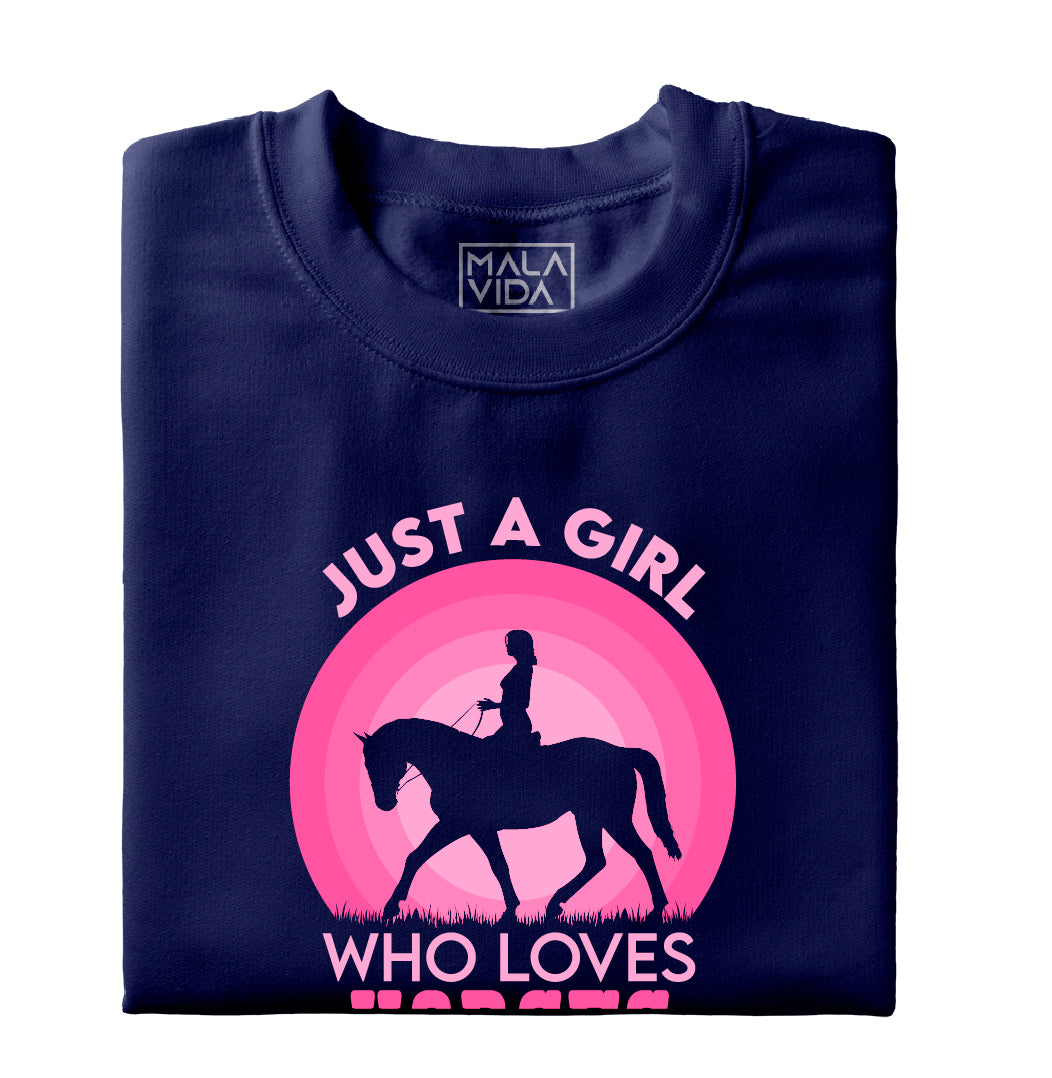 Just a girl who loves horses