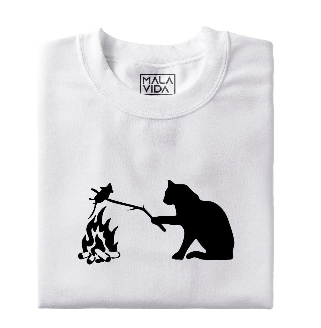 Cat cooking Rat