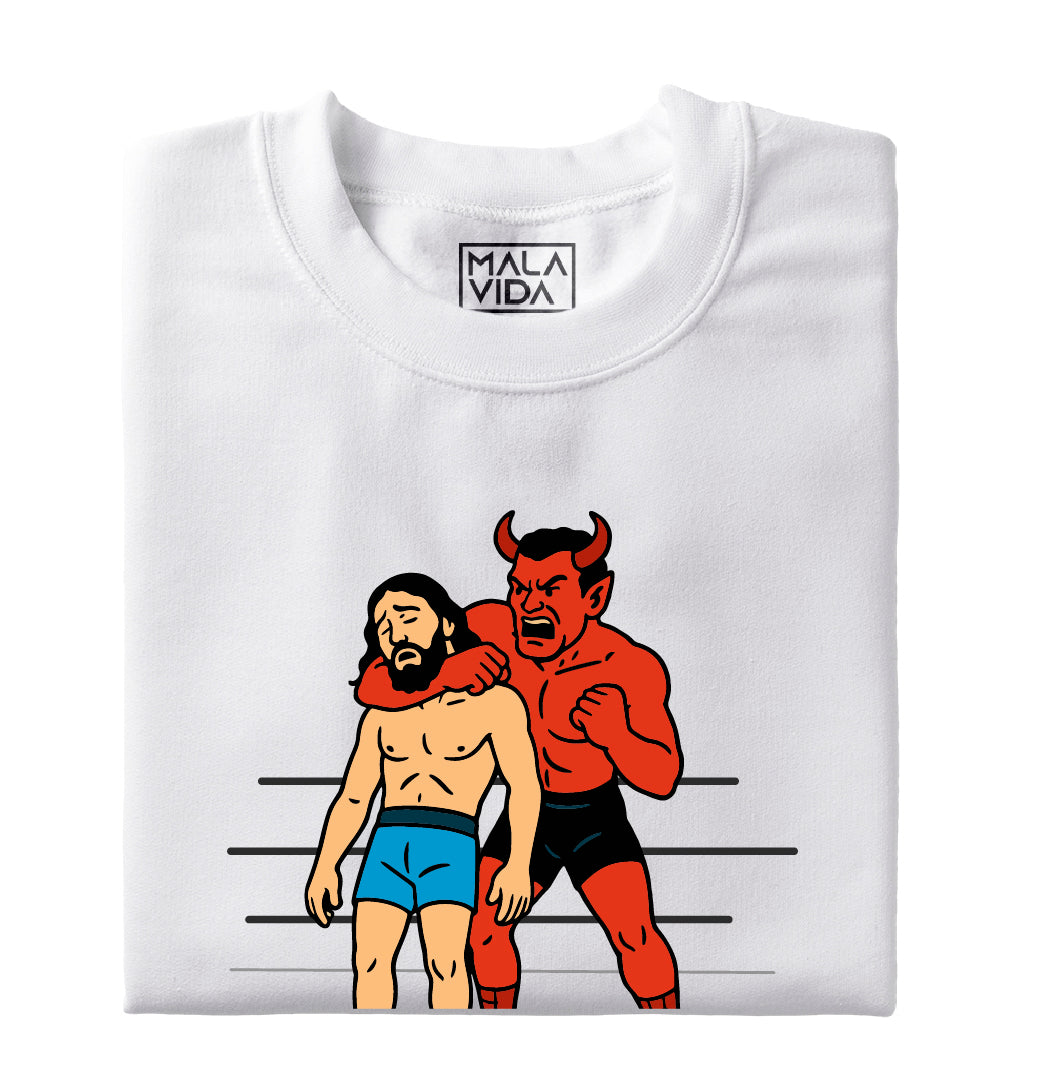 Jesus vs Satan Fight