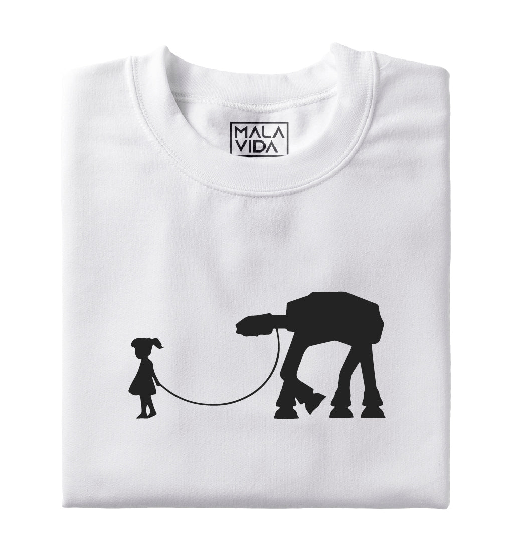Girl with AT-AT