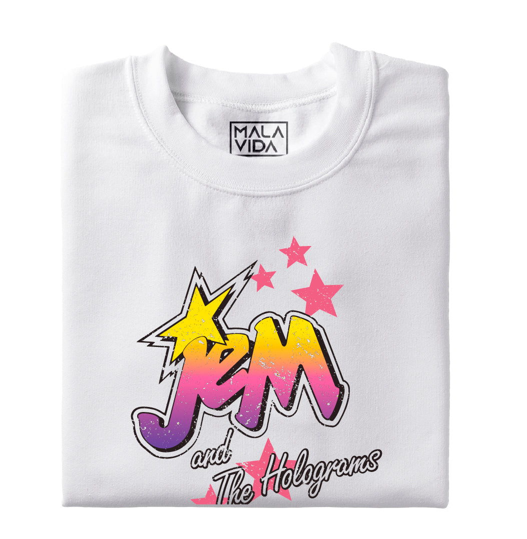Jem and the Holograms grunge logo