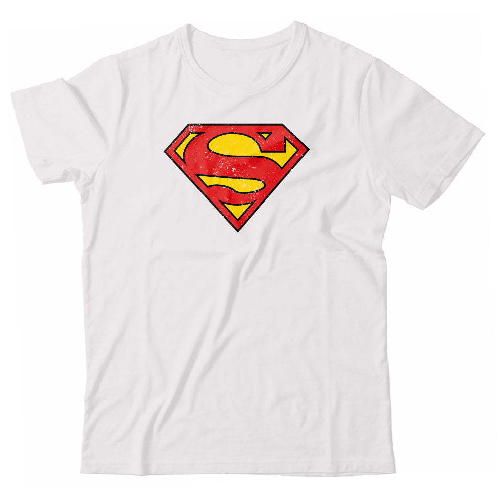 Superman logo envejecido