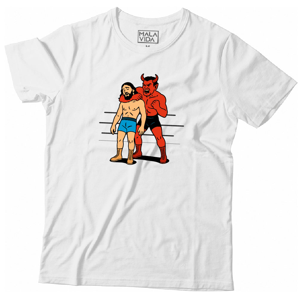 Jesus vs Satan Fight