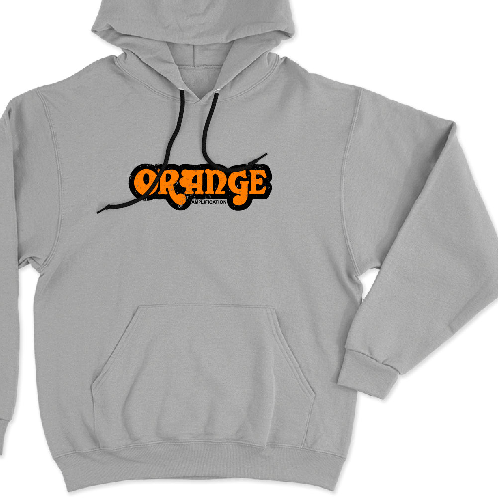 Orange amplification logo envejecido