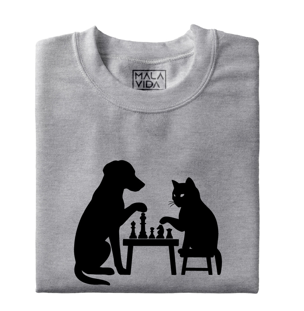 Cat vs Dog. Chess game