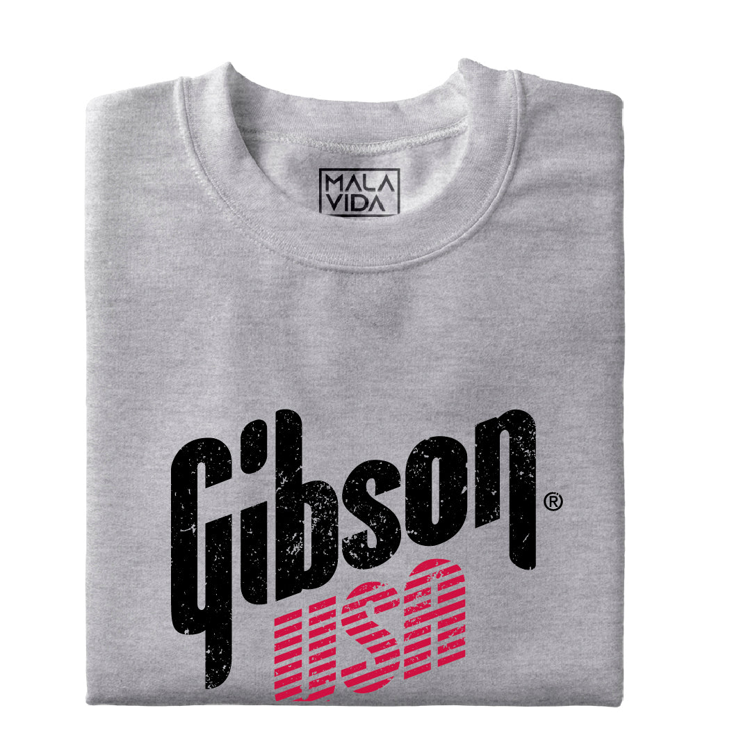 Gibson USA logo envejecido