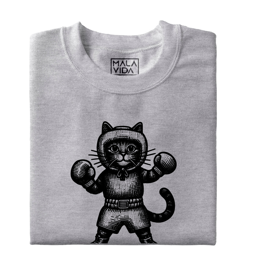 Boxing cat