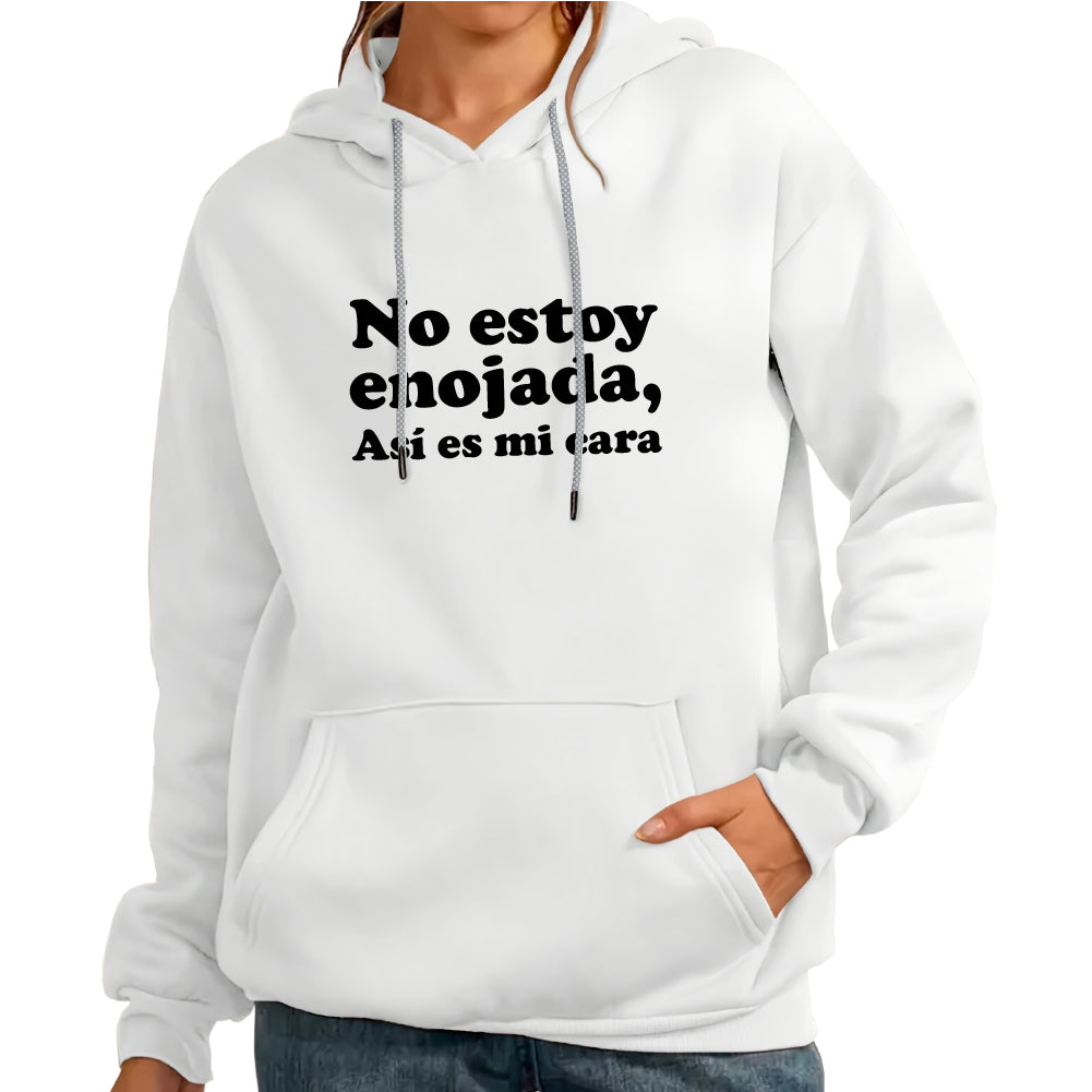 No estoy enojada