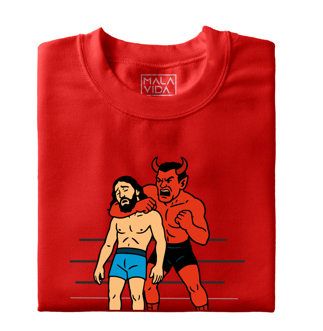 Jesus vs Satan Fight