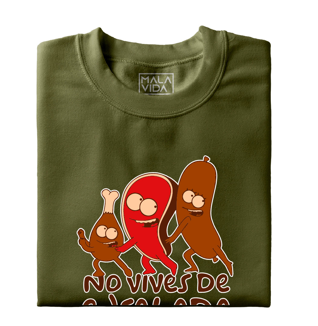 No vives de ensalada