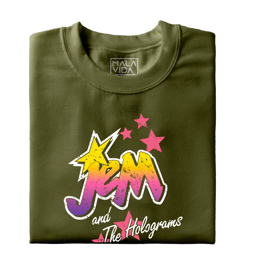 Jem and the Holograms grunge logo