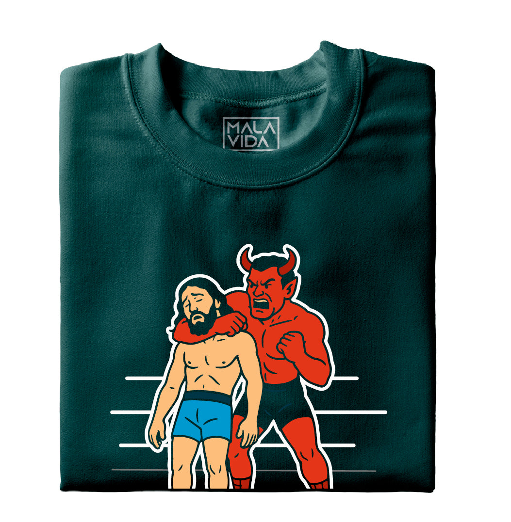 Jesus vs Satan Fight