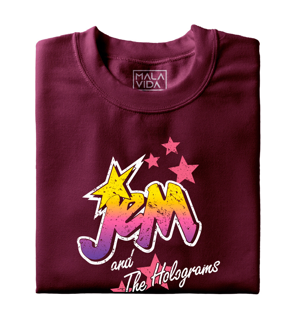 Jem and the Holograms grunge logo