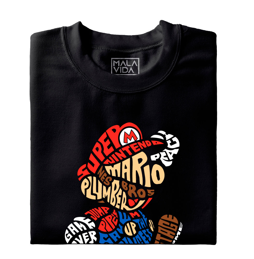 Super Mario Bross lettering