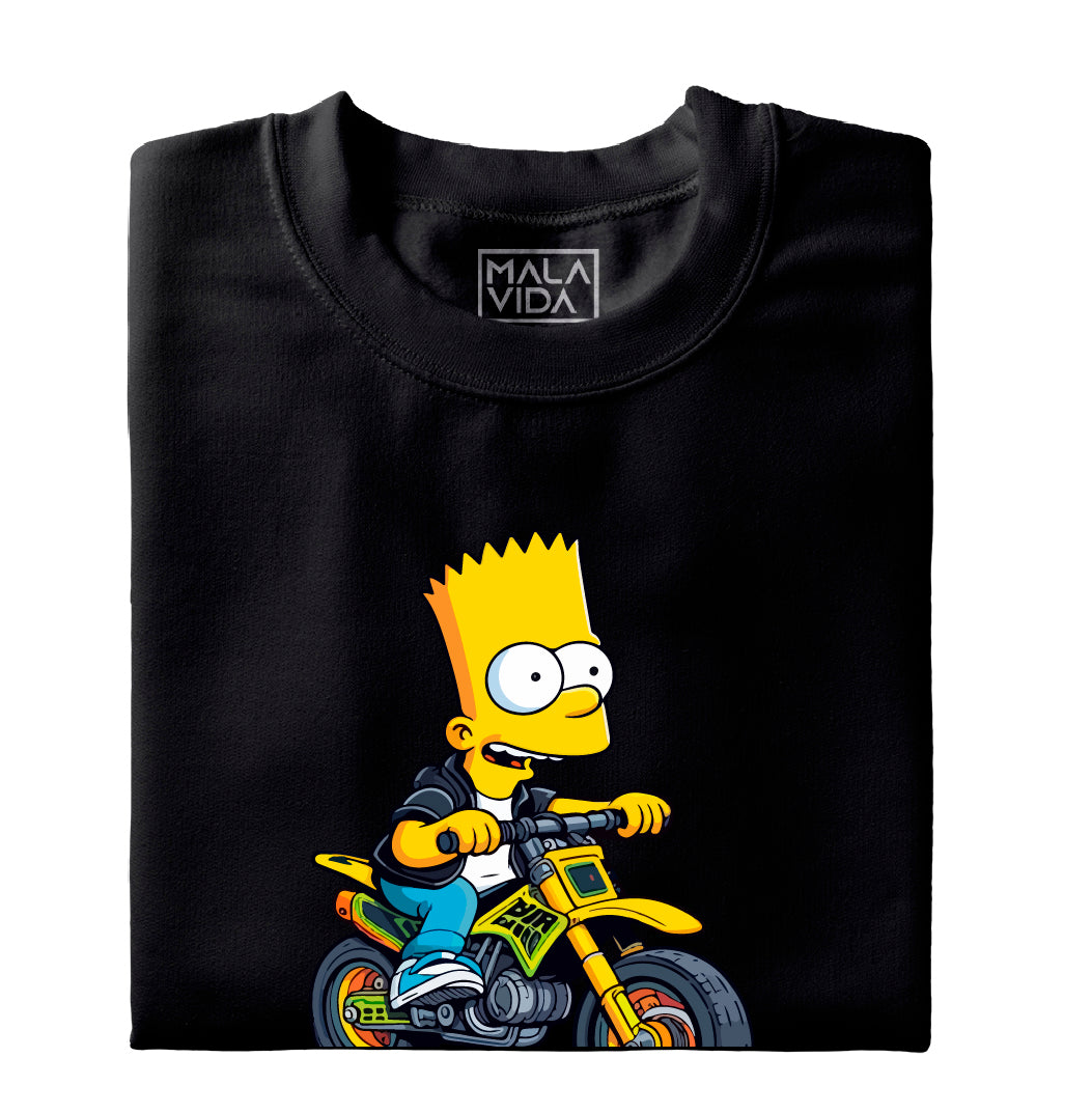 Bart Simpson motociclista