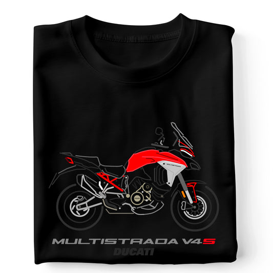 Multistrada V4S red