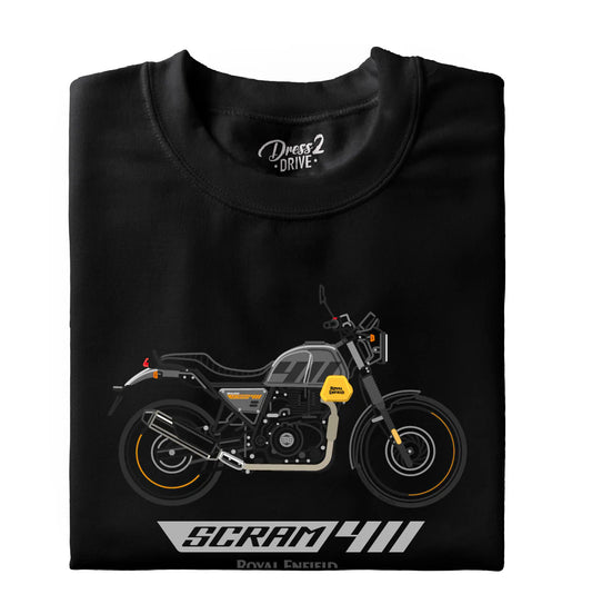 Scram 411 Graphite Yellow