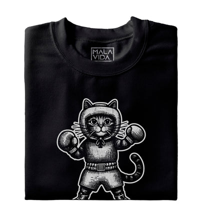 Boxing cat