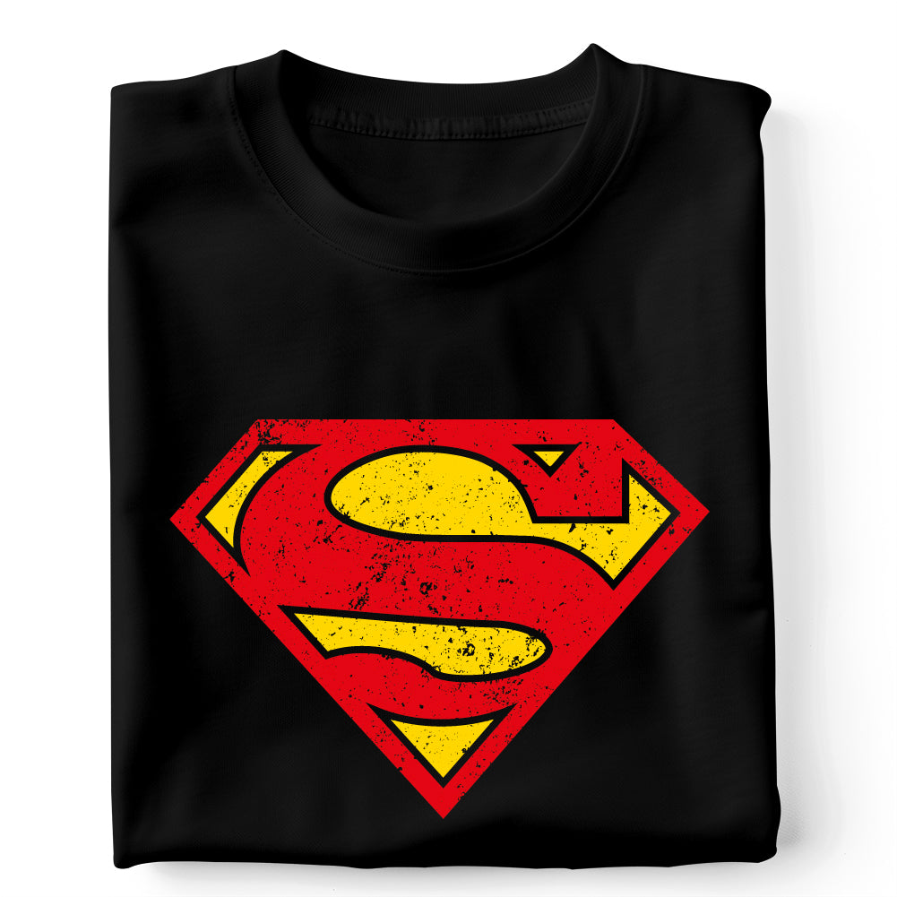 Superman logo envejecido