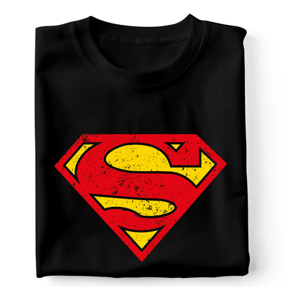 Superman logo envejecido