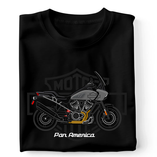 HD Pan America gautlet gray
