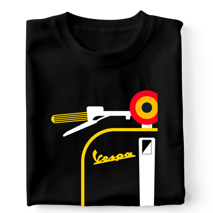 Vespa design 03 yellow