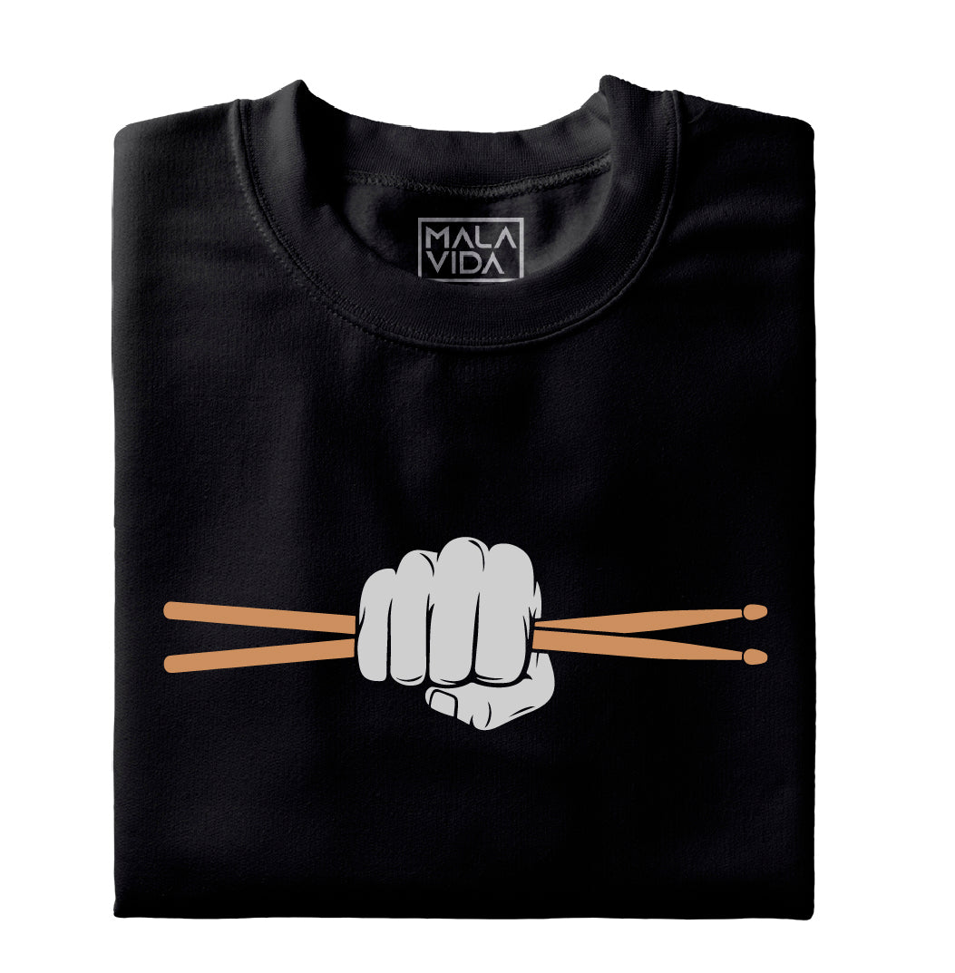 La mano del baterista