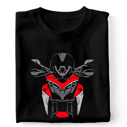 Multistrada V4S red front