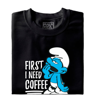 Pitufo Perezoso necesita Café