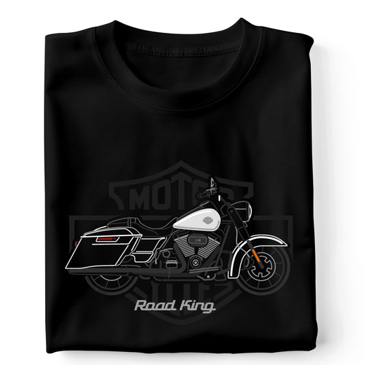 HD Road King white