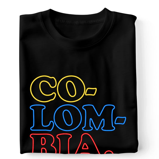 CO-LOM-BIA. neón