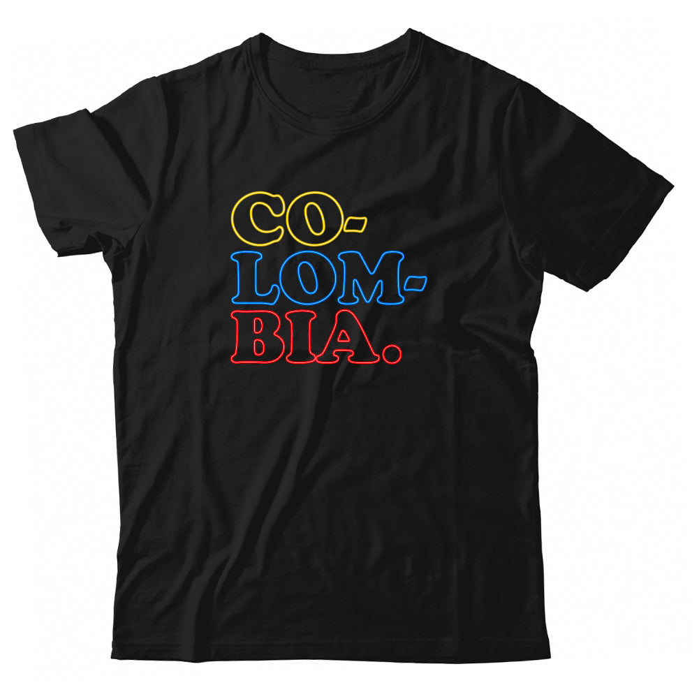 CO-LOM-BIA. neón