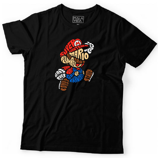 Super Mario Bross lettering