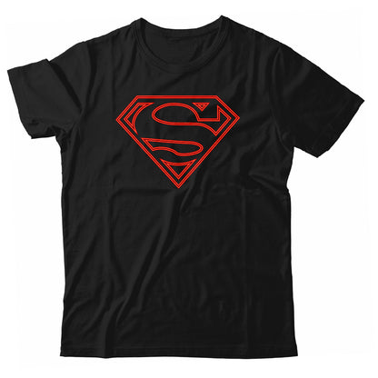 Superman logo neón
